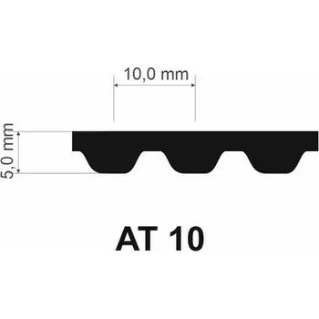 Megadyne AT10-780 ozubený řemen polyuretanový