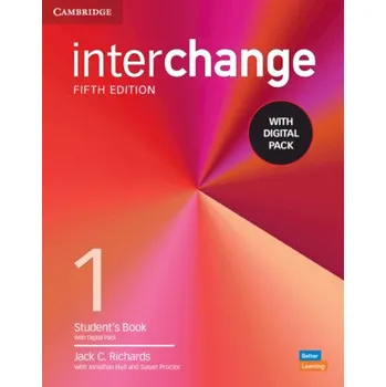 Anglický jazyk Interchange Level 1 Student's Book with Digital Pack – Jack C. Richards (EN)