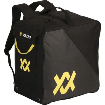 Taška na sjezdové boty Völkl Classic Boot Helmet Backpack 2021/2022 černá/šedá/žlutá