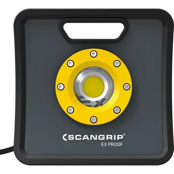 Pracovní světlo Scangrip Nova-EX velmi odolná a vysoce svítivá nabíjecí lampa do výbušných prostředí s 10m kabelem