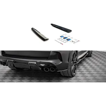 Tuning Splittery zadní boční BMW X5M F95 textura ABS