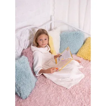 látková plena BabyMatex Deka s rukávy Baby Matex Kangoo mini bílá