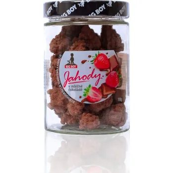 Sušené ovoce Big Boy Jahody v mléčné čokoládě 110 g