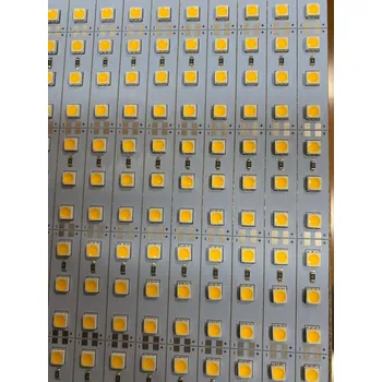 LED páska ČÍNA LED pásek hliníkový tvrdý S - 5054 - 72LED/m - BÍLÁ