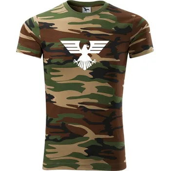 Pánské tričko Royal Allegiance Eagle - Army CAMOUFLAGE - 2XL ( Hnědý maskáč )