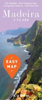 Easy Map: Madeira 1:75 000 - Nakladatelství KUNTH [EN, DE] (2017)