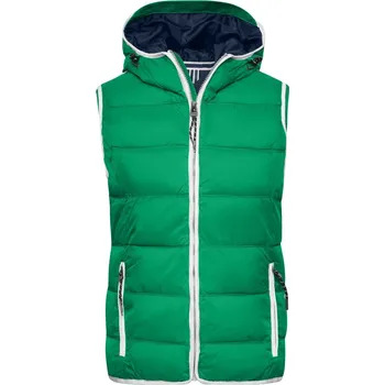 Dámská vesta COTTON Vesta DYLIS LADY, různé barvy Velikost S irish-green