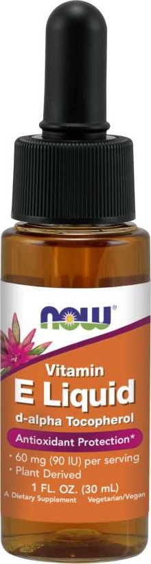 Vitamine E En Gouttes Now Foods - Flacon De 30 Ml, Neuf, Pour Soin De La Peau Et Bien-être