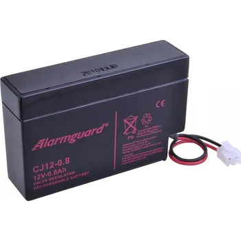 Elektronika Záložní akumulátor Alarmguard CJ12-0,8 12V 0,8Ah (Alarmguard CJ12-0,8)