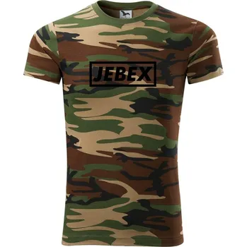 Pánské tričko Jebex - Army CAMOUFLAGE - 3XL ( Hnědý maskáč )