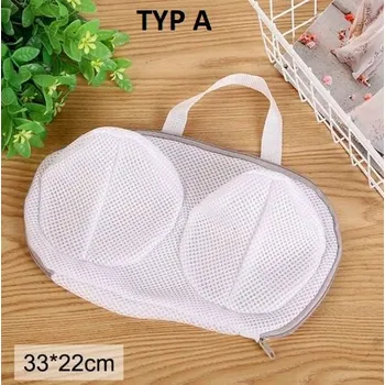 Sada koupelnových doplňků Ochranné obaly na praní podprsenek Varianta: TYP A šedá