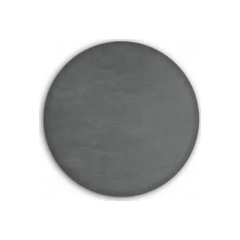 Předsíňová stěna Čalouněný nástěnný panel kolo - průměr 20 cm, výška 5 cm - tmavě šedá