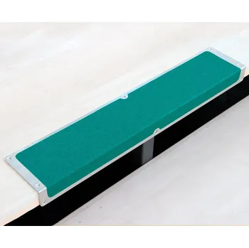 parkovací zábrana Protiskluzový nášlapný profil, aluminium m2, univerzální, zelený, 1000 mm