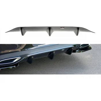 Nárazník Difuzor zadního nárazníku pro Mercedes-Benz E-Class W213 Coupe(C238) AMG-Line/E43 AMG 2017- carbon look