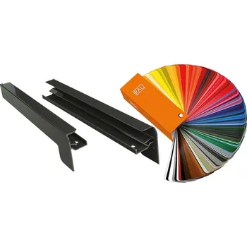 Parapet AL krytky parapetu pod omítku, nos 25 mm | ZAKÁZKOVÁ RAL - 165 mm | LEVÁ / PRAVÁ