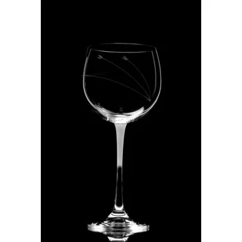 Sklenice 4x Sklenice na víno (450 ml) - jemný motiv, Vyberte variantu nápojového skla s tímto motivem Lara 160 ml pivní sklenice