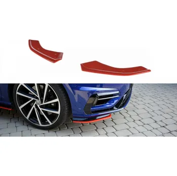 Autodíl Spojler pod nárazník lipa VW Golf 7 R Facelift V.8 17- carbon look