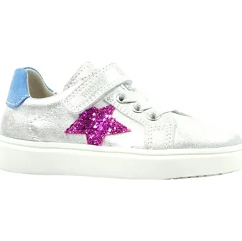 Chlapecké polobotky Celoroční kožená obuv Richter 3713.3161.0201 stříbrná 33