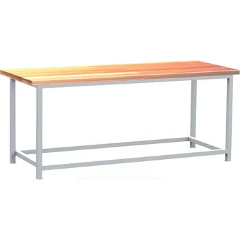 Dílenský stůl Svařovaný dílenský pracovní stůl, 85 x 200 x 75 cm