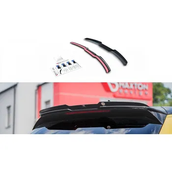 Auto-moto Prodloužení spoileru Audi A1 S-Line GB černý lesklý plast