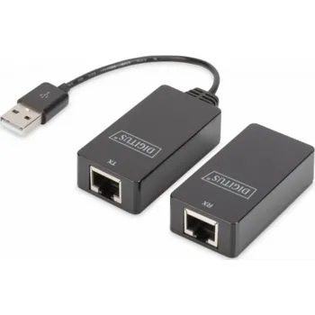 Síťový kabel Digitus RJ45 CAT5 UTP USB prodlužovačka