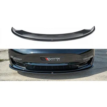 Karosérie Spojler pod přední nárazník lipa Tesla Model 3 2017- černý lesklý plast