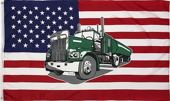 Fostex Vlajka USA s kamionem 