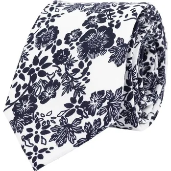 Kravata Bubibubi Bílá kravata Maris