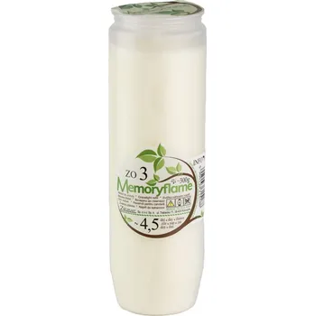 Svíčka Svíčka olejová 300 g bílá (ZO 3)