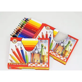 Pastelka Pastelky Kohinoor, trojhranné, 3154-24, 24 kusů, silné