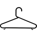 INJETON PLAST Plastové ramínko na šaty s příčkou P8 bílá