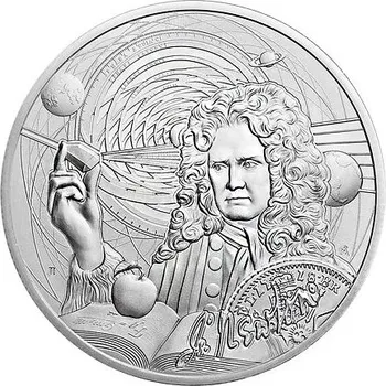 Stříbrná mince Sir Isaac Newton 1 Oz 2022 (Icons of Inspiration) - (3.)