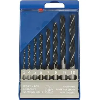 Vrták Sada válcovaných vrtáků do dřeva OREN 8dílná