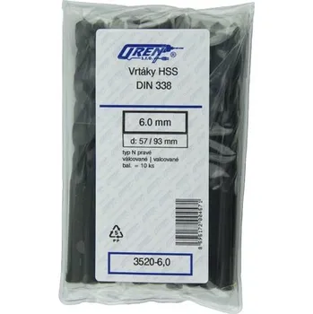 Vrták Vrták OREN DIN 338 HSS válcovaný 1,5 mm