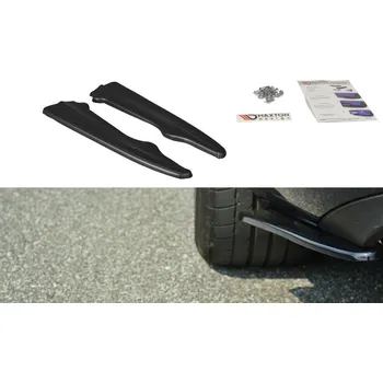 Tuning Splittery zadní, boční Mercedes E W212 12-17 černý lesklý plast