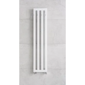 Radiátor PMH Radiátor Darius s háčky 326x1800mm, Šedobéžová - strukturální DAH6GBE