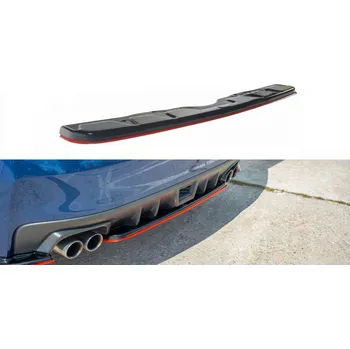 Nárazník Difuzor zadního nárazníku SUBARU WRX STI 2014- carbon look