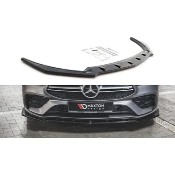 Karosérie Spojler pod nárazník lipa V.2 Mercedes-AMG CLA 35 Aero C118 černý lesklý plast