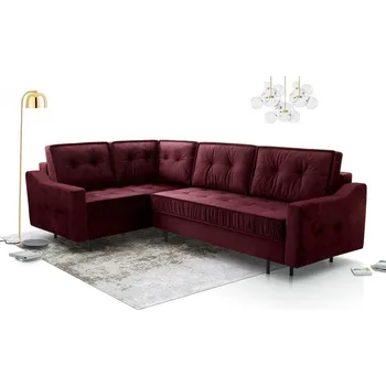 Sedací souprava Falco Sedací souprava L Amalia - vínová