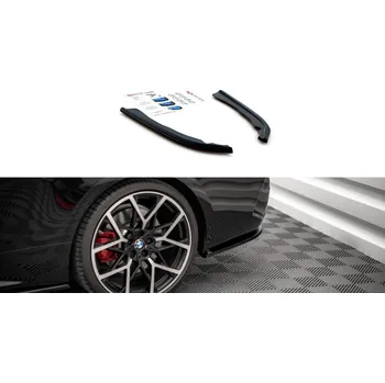 Tuning Splittery zadní boční V.1 BMW 4 M-Pack G22 černý lesklý plast