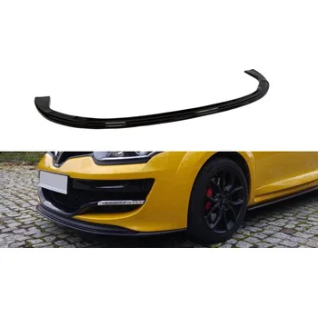 Karosérie Spojler pod nárazník lipa Renault Megane III RS V.1 černý lesklý plast