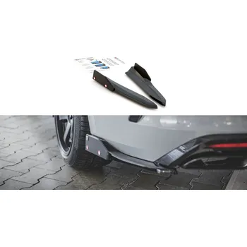 Tuning Splittery zadní boční + Flaps V.2 Škoda Octavia RS Mk4 černý lesklý plast
