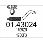 Výfuková trubka MTS 01.43024