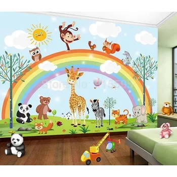 Fototapeta Solution Media 3D tapeta - Zvířecí školka MU3036 6 - Samolepící tapeta - 380-450g/m2