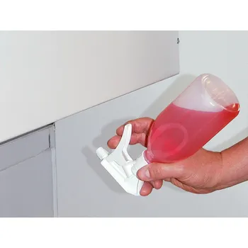 Krycí sklíčko k mikroskopu Postřikovací láhev s rozprašovacím ventilem, z PP, PE a nerezu, objem 1 litru