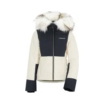 Dámská casual bunda Didriksons Carina W bílo-modrá 503893-426 40; Bílá bunda + DÁREK DLE VÝBĚRU!