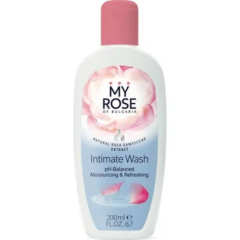 Intimní hygienický prostředek Gel na intimní hygienu My Rose 200 ml
