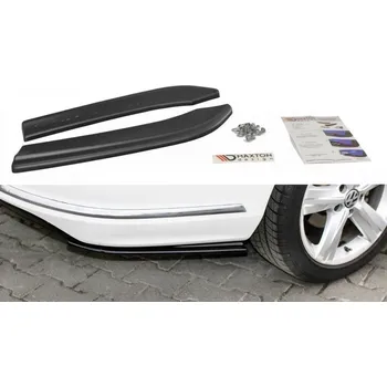 Tuning Splittery zadní boční Vw Passat B7 R-Line Variant 2010- 2014 carbon look