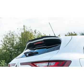Tuning Prodloužení střešního spojleru Renault Megane IV RS 2018- černý lesklý plast