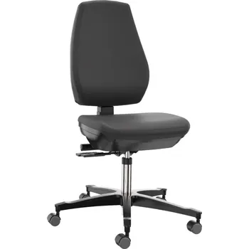 Židle do laboratoře, koženka